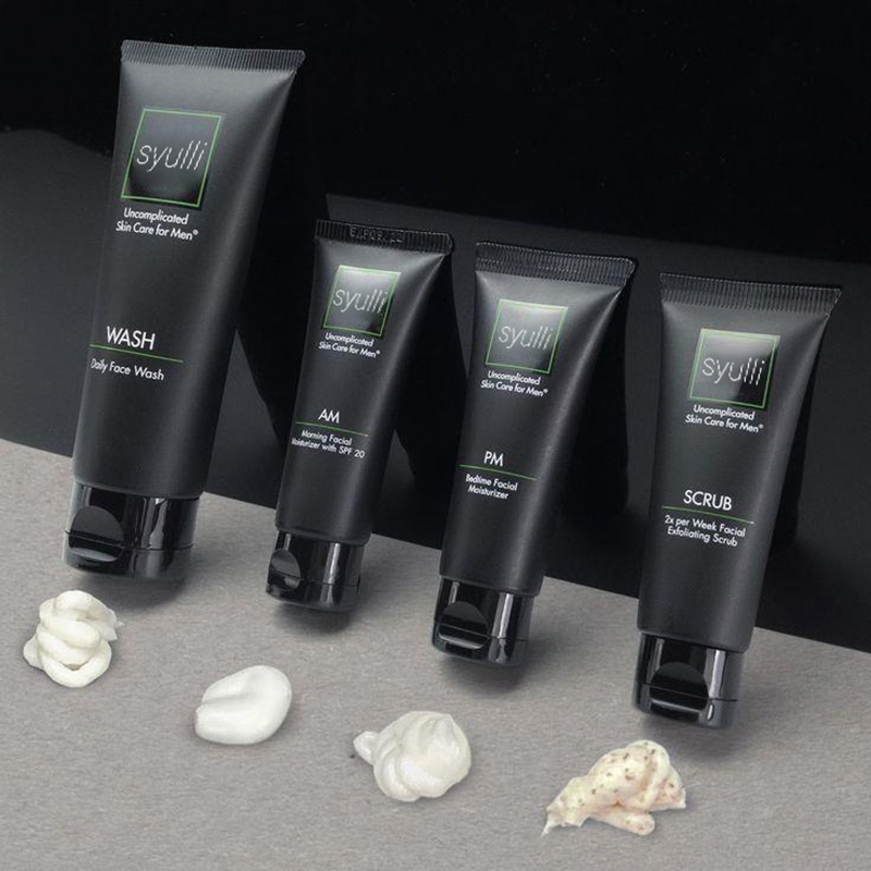 Private Label Organic Vegan Korean Skincare Products Face Cleanser Anti Acne Mens Skin Care Set for Men Moisturizing Repair