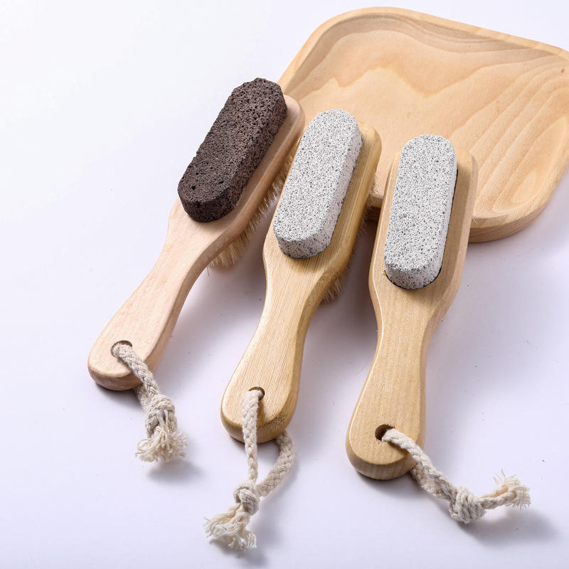 Nail Dead Skin Care Wood and Bamboo Nail and Foot Nail Brush