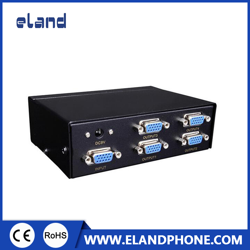 Разветвитель VGA сигнала 1x4, 350 МГц