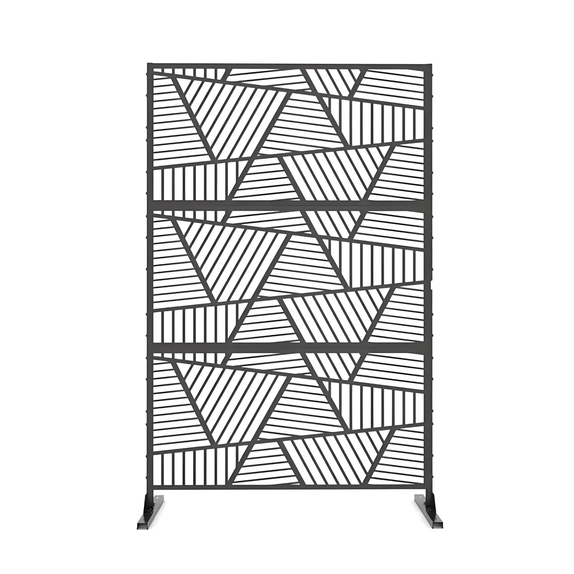 Stylish Aluminum Carved Screens Fence Panel for Modern Building Decoration