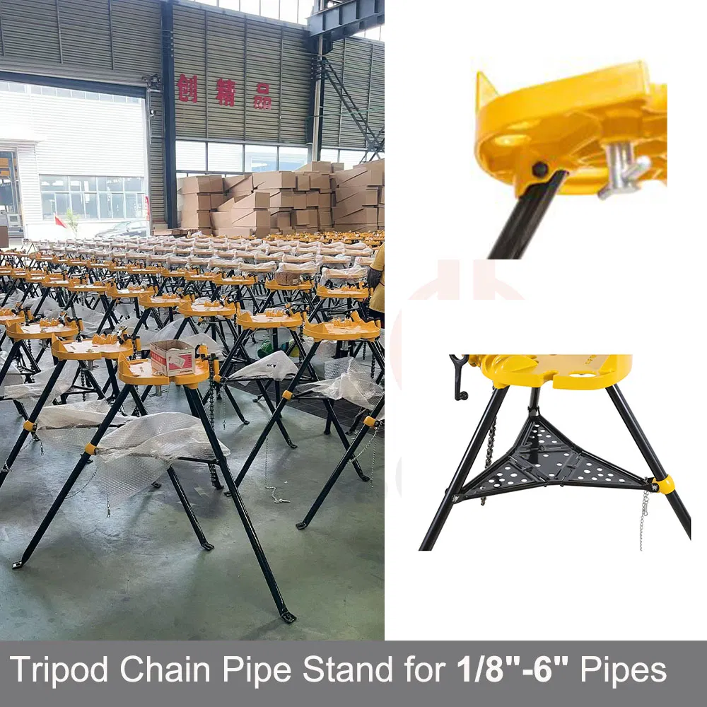 Тиски цепные для труб до 6 дюймов, усиленные