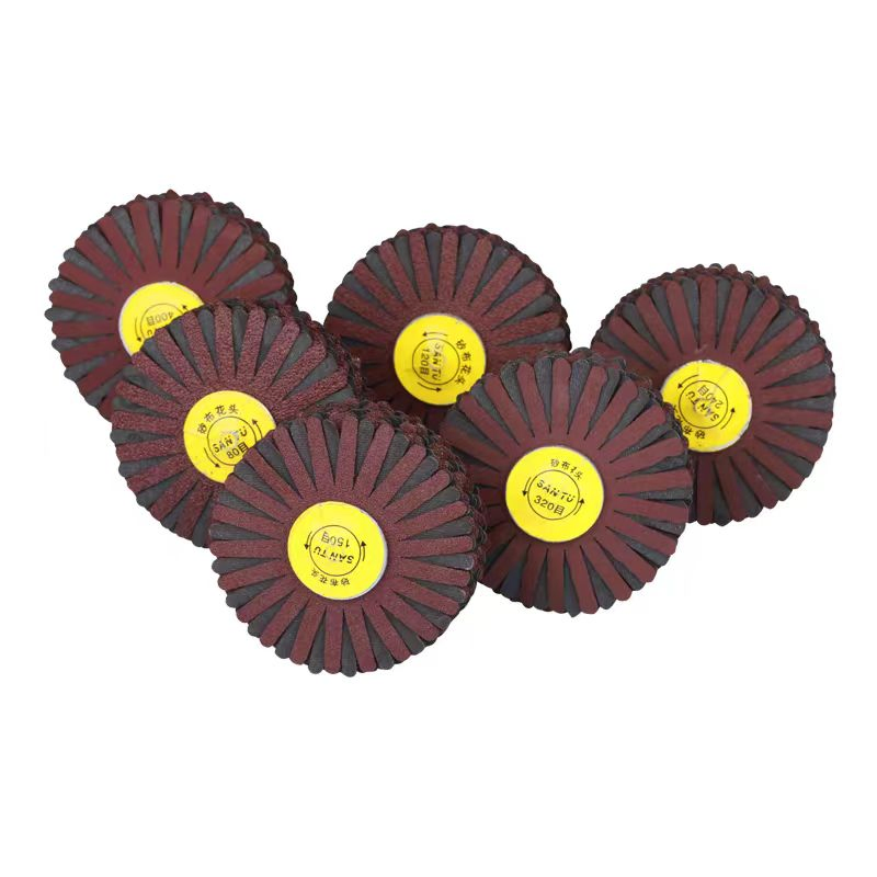 Soft Cloth Grinding and Polishing of Concave Thousand-Page Wheels Brush