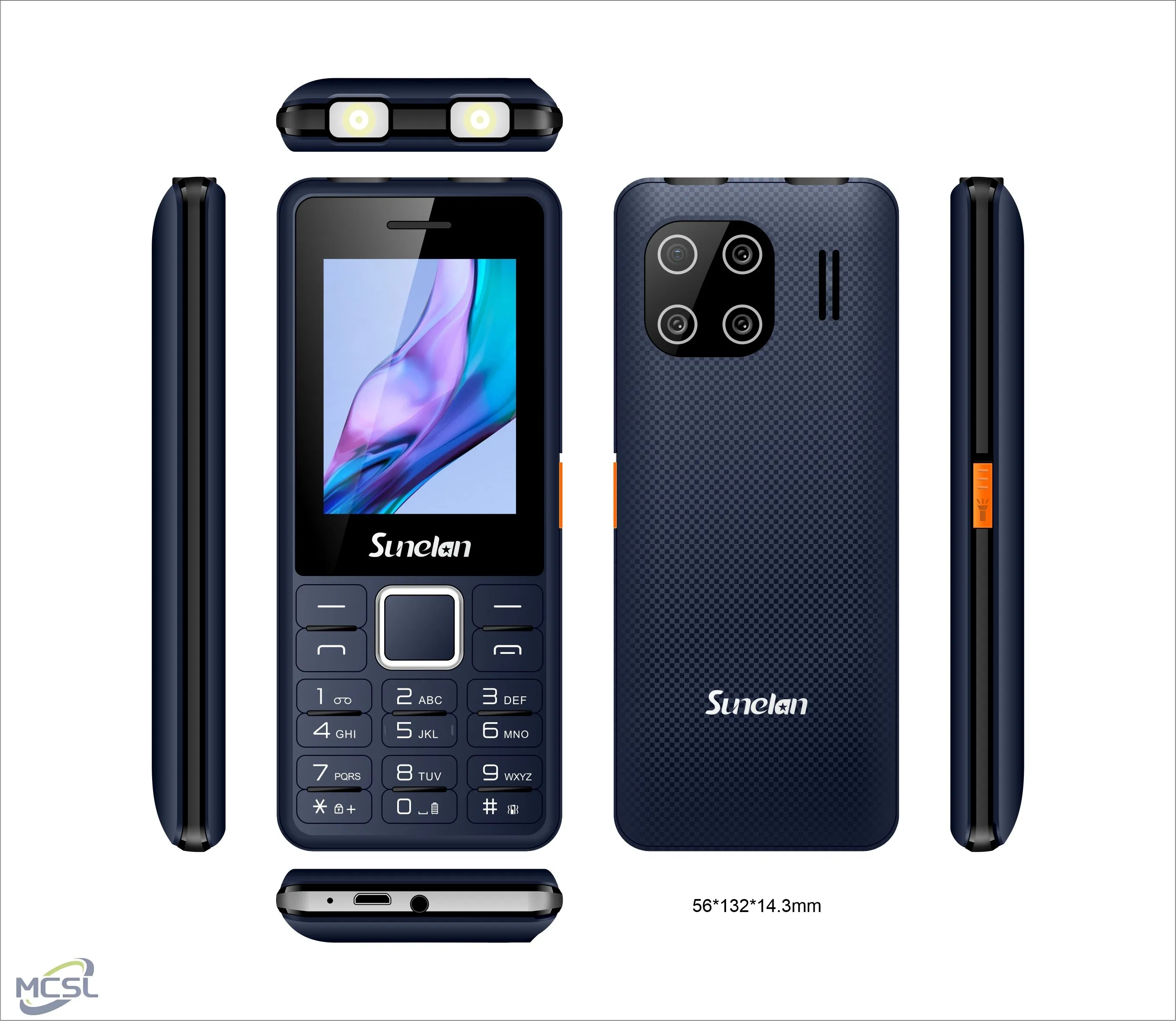 Sunelan S23: компактный телефон с большой батареей