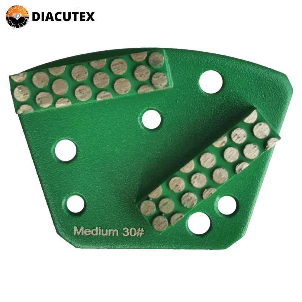 Trapezoid Blastrac/Diamag Diamond Grinding Wings for Concrete