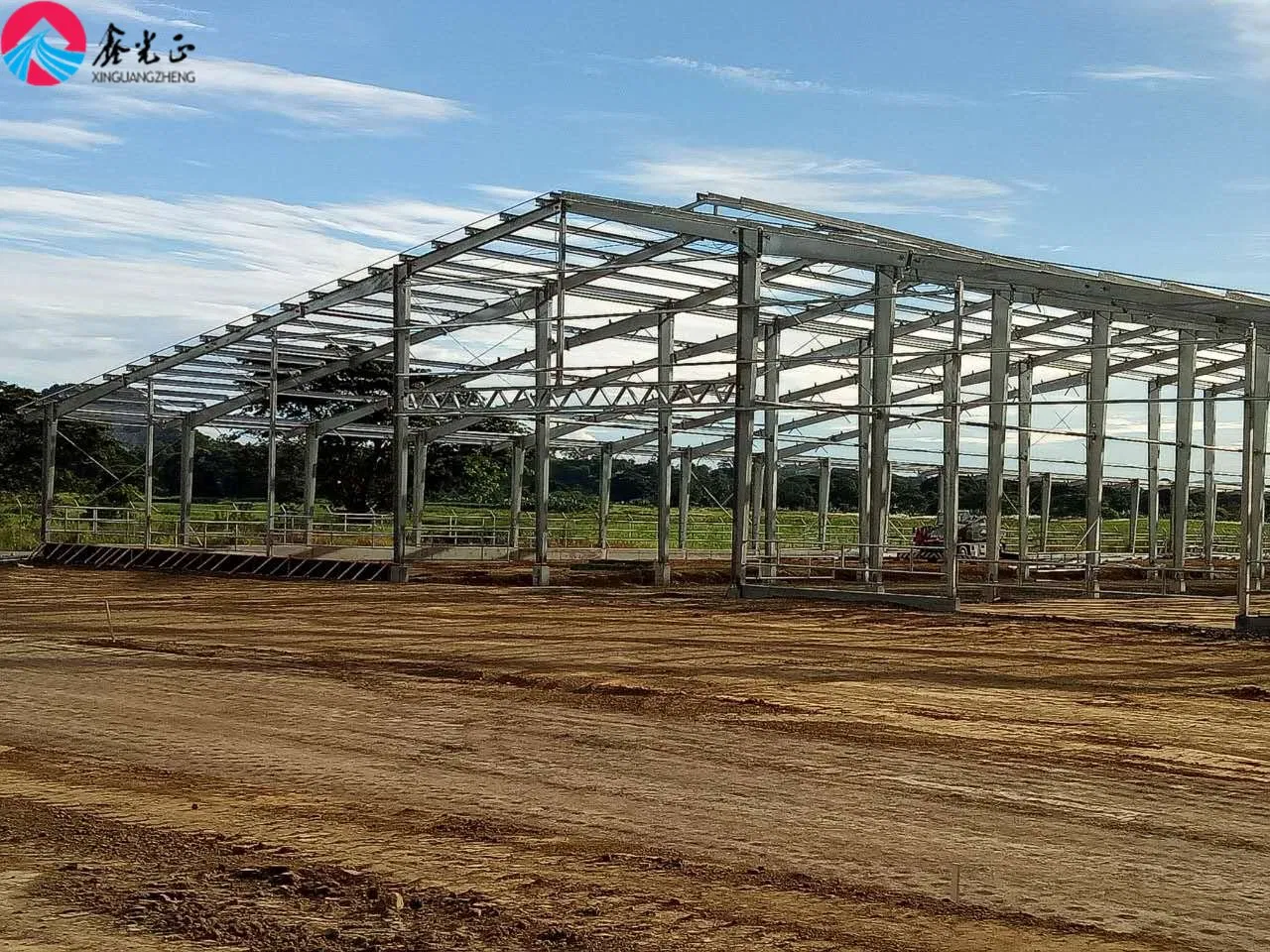 Can Be Quickly Constructed and Assembled for Convenient Prefabrication of Steel Structure Buildings in Commercial Supermarkets