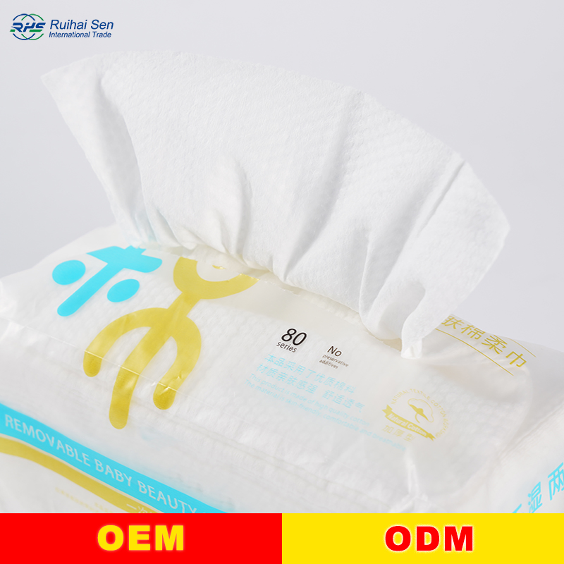 Custom Wholesale OEM&ODM 100% Daily Care Economical Transportation Cleansing Baby Butt Wet Wipes