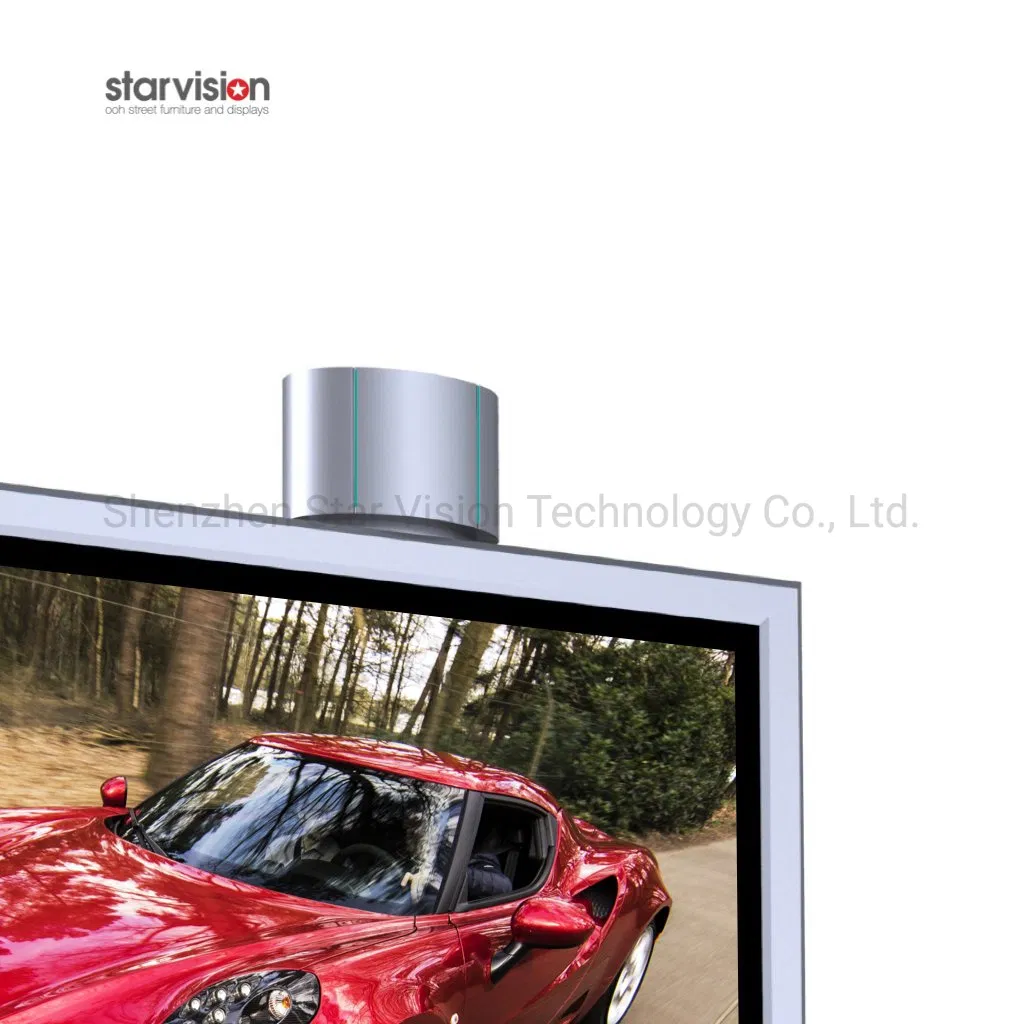 Double Sided Backlit Advertising Outdoor Waterproof Scrolling Billboard