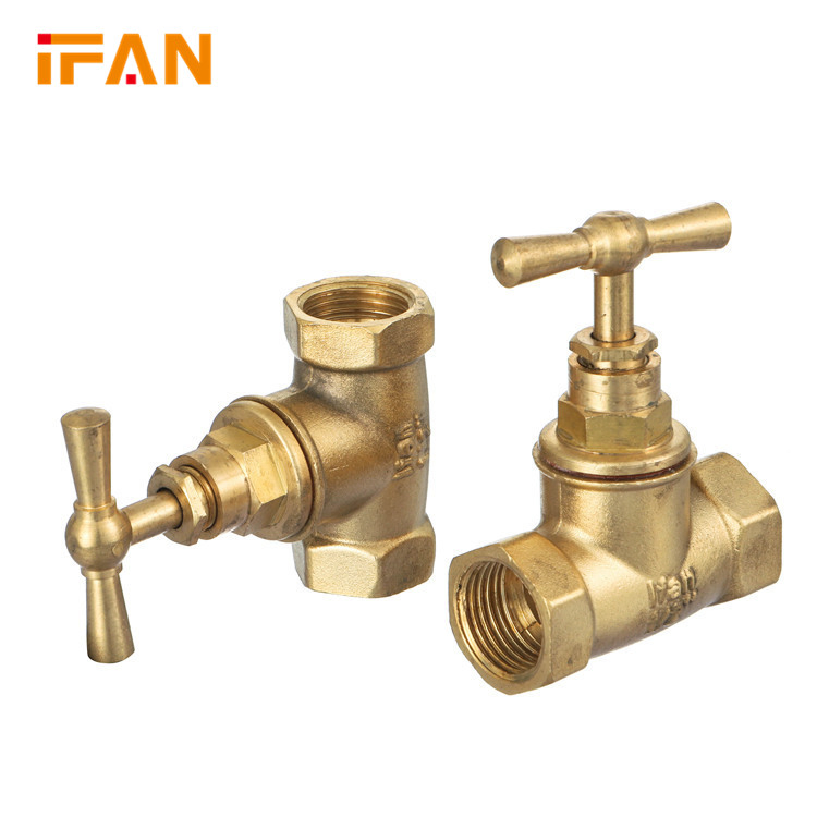 Ifan Durable Brass Water Tap Outdoor Garden Faucet Wall Mounted Water Brass Bibcock