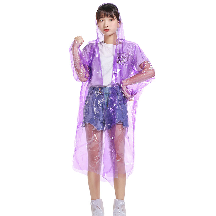 Emergency PE Jacket Raincoat Rain Poncho