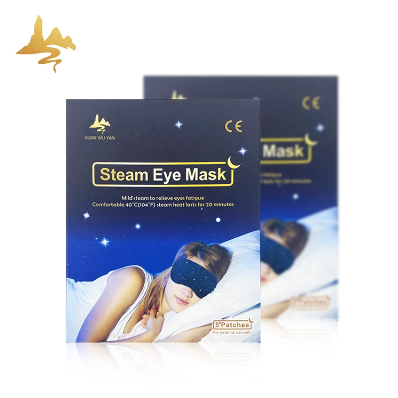 Customized Product 100% Natural Comfortable Sleeping Unisex Steam Eye Mask