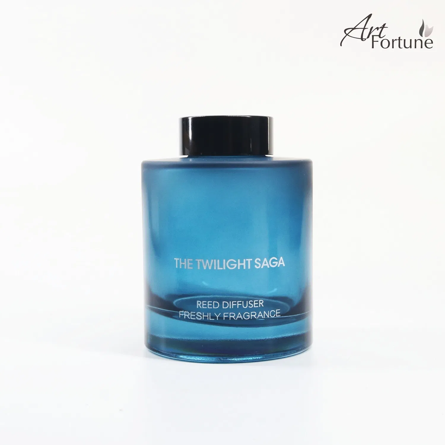 Amazon Hot Sale Custom Reed Diffuser with Black Lid for Air Freshener