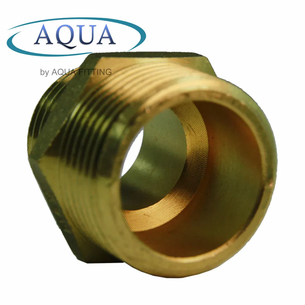Brass Water Pipe Fitting Connector Push Metal Fittings