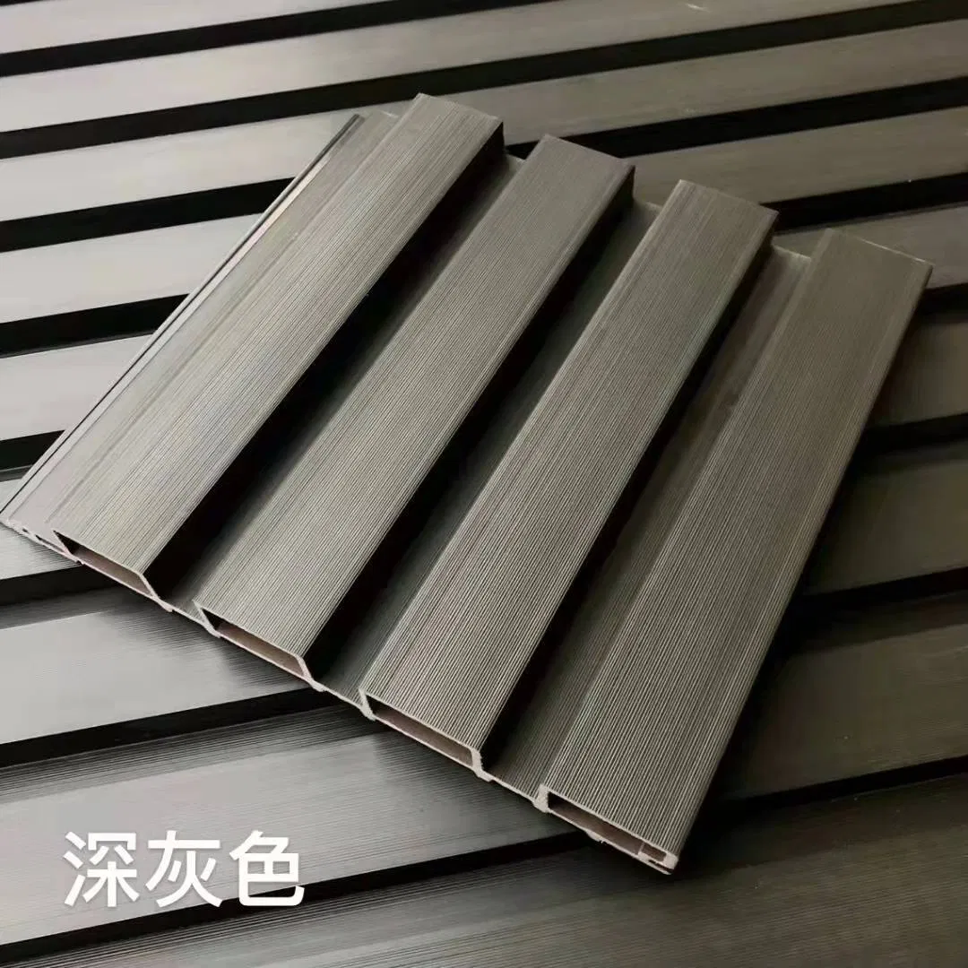 Indoor Waterproof Wood Plastic Composite 3D WPC Wall Panel