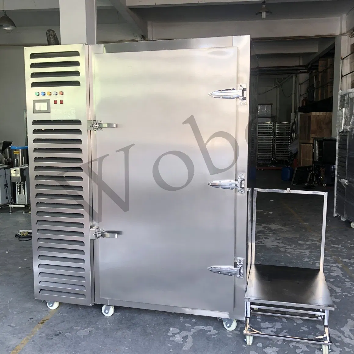 Factory Price 200kg/H IQF Blast Freezer Refrigerator Compressor with Trolley