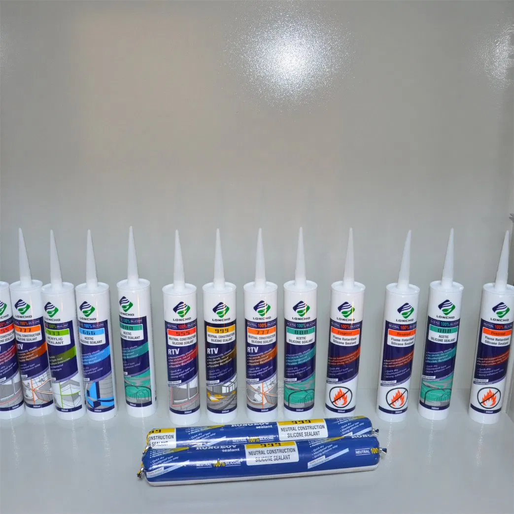 Effective Mildew Resistant Acetic Silicone Sealant for Wet Spaces