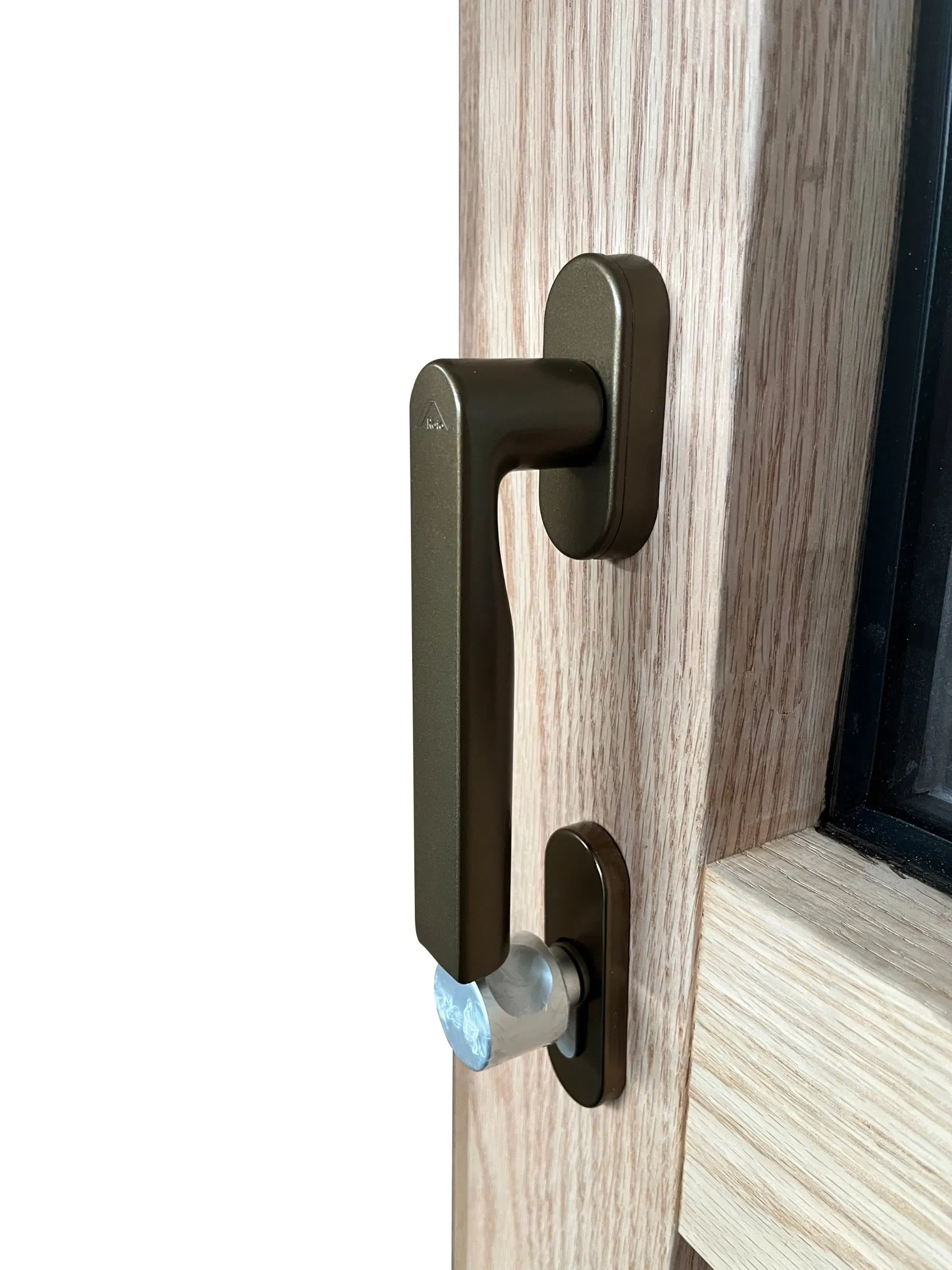 Penjoy Factory Price High Performance Aluminum Wooden House Door Double Glazing