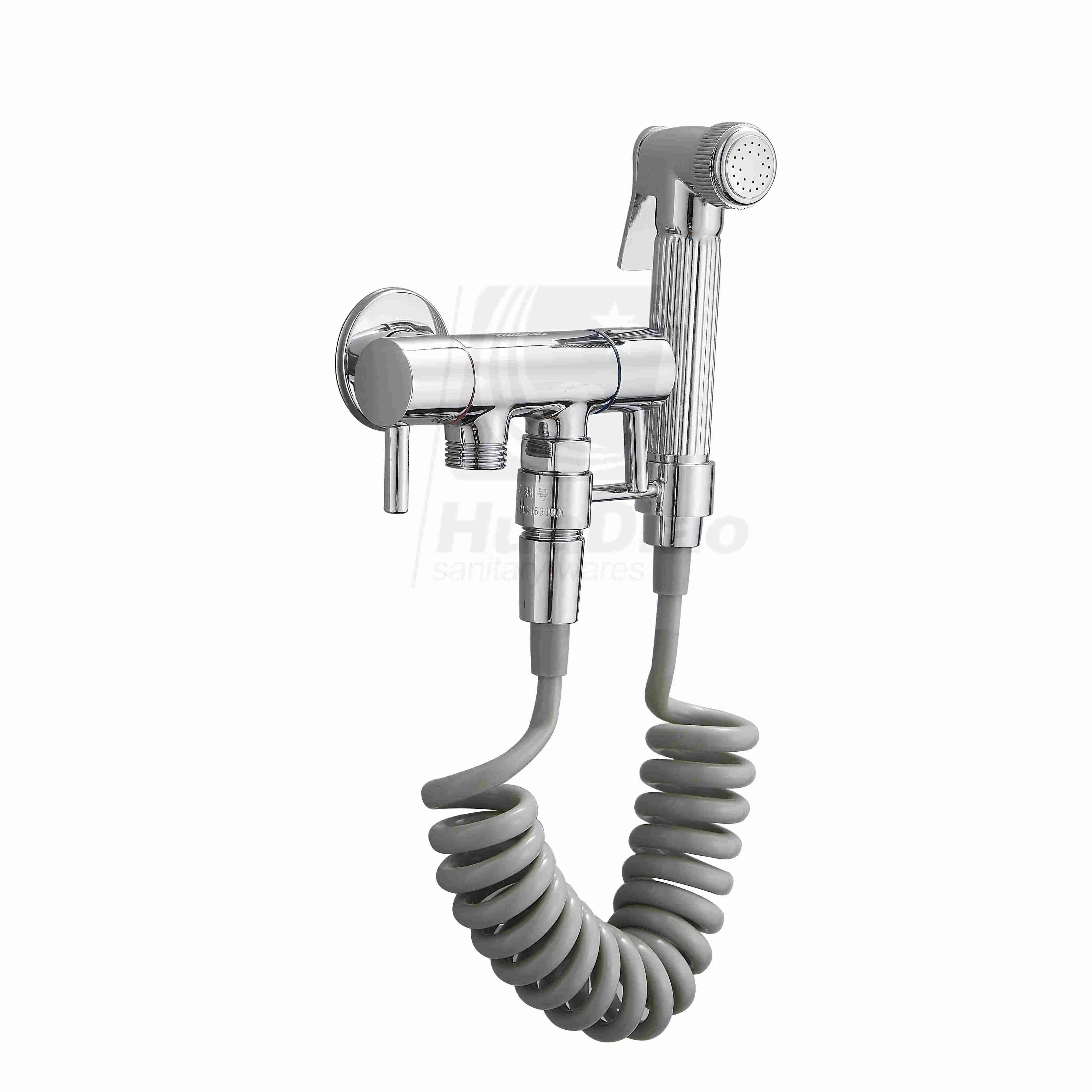 Stainless Steel Pressurized Toilet Spray Handheld Showerheads Bidet Spray Gun Washer