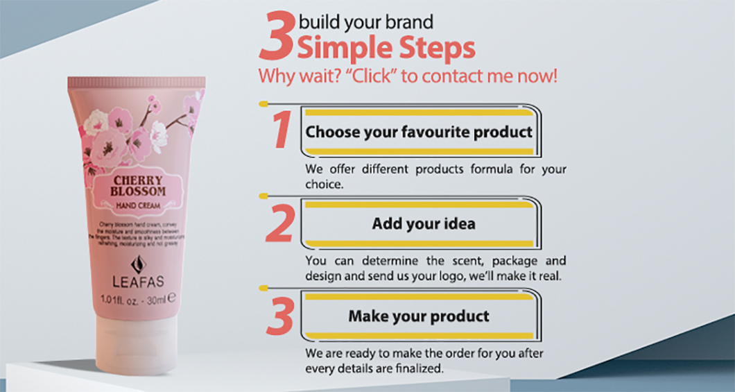 Cherry Blossom Fragrant Body Care Hand Moisture Cream