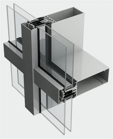Us Standard Curtain Wall System/Double or Triple Glazing System