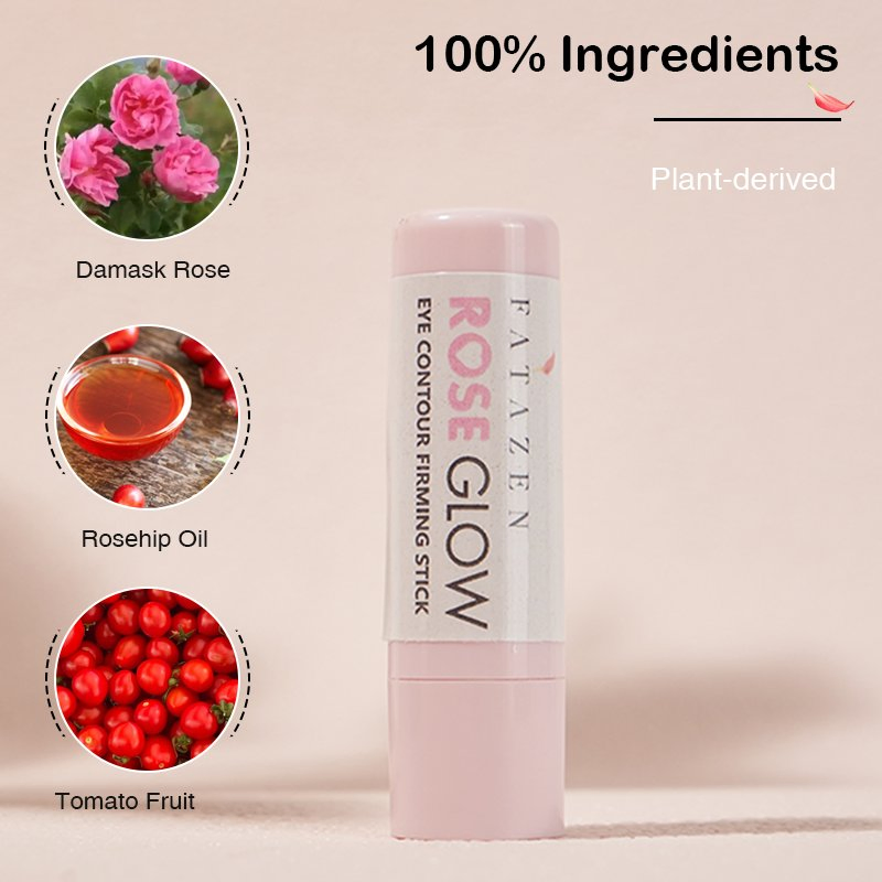 Rose Eye Pattern Stick Improve Fine Lines Firm Skin Reduce Fine Lines Eye Contour Firming Stick
