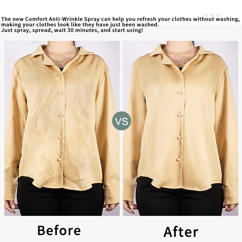 Effective Anti-Wrinkle Spray and Wrinkle Release Solutions for Fabric Clothes