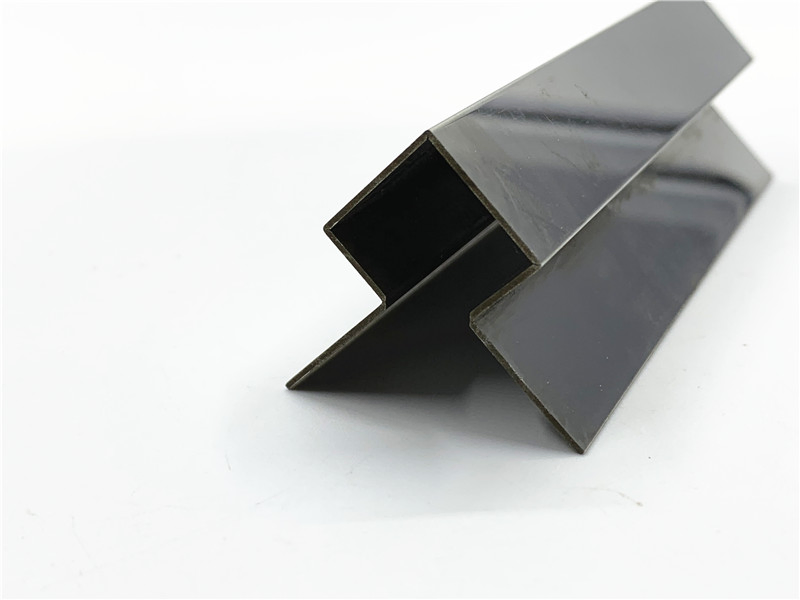 Colorful Decoration Stainless Steel T Shaped Tile Trim