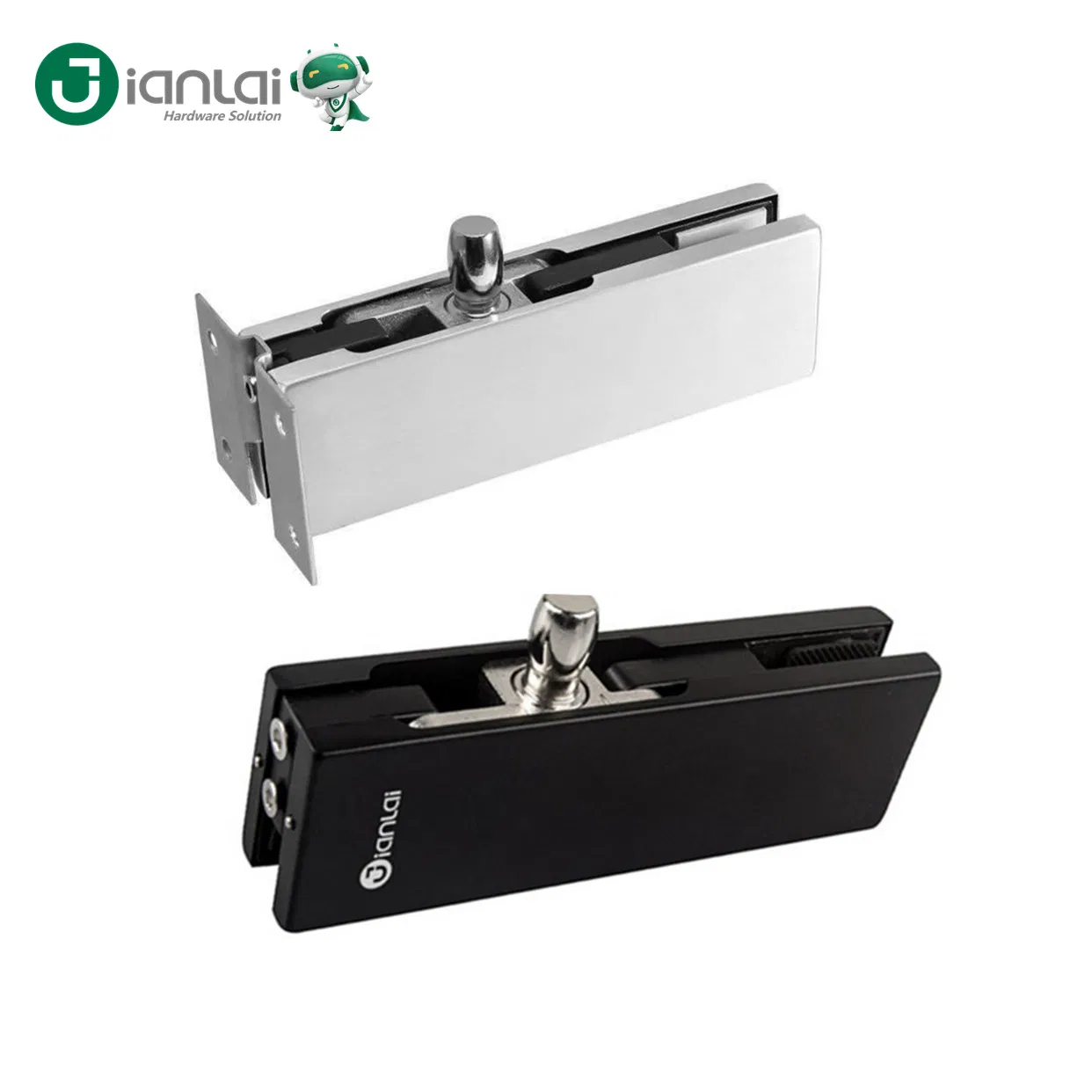 China Manufacturer Panel Pivot Glass Door Hinge Corner Patch Fittings