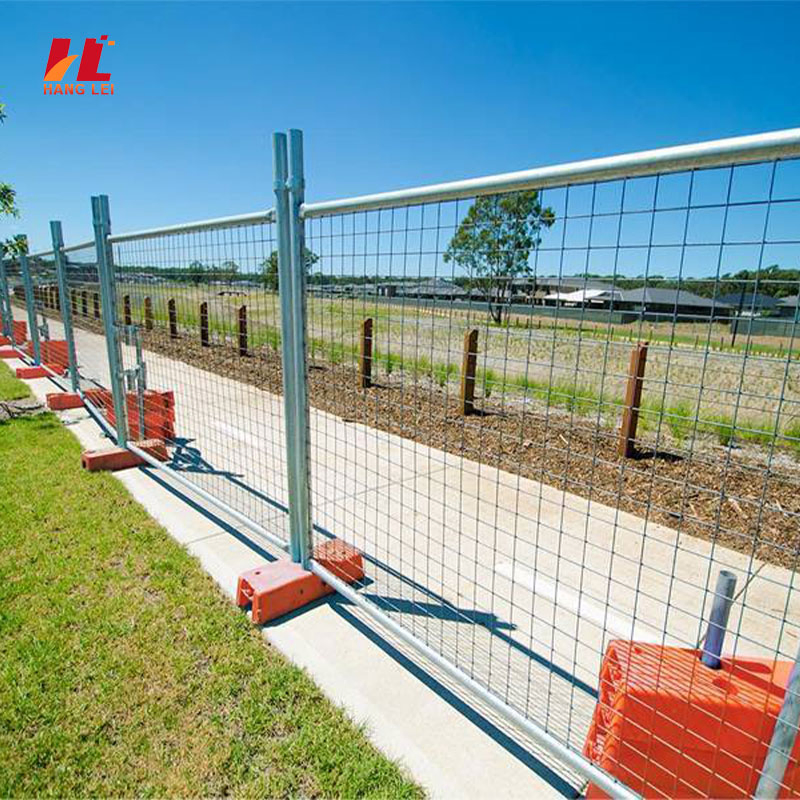 High Strength Australian Canada Standard Compliant Durable Temporary Wire Mesh Movable Fence for Construction Zone Concert and Public Area Security