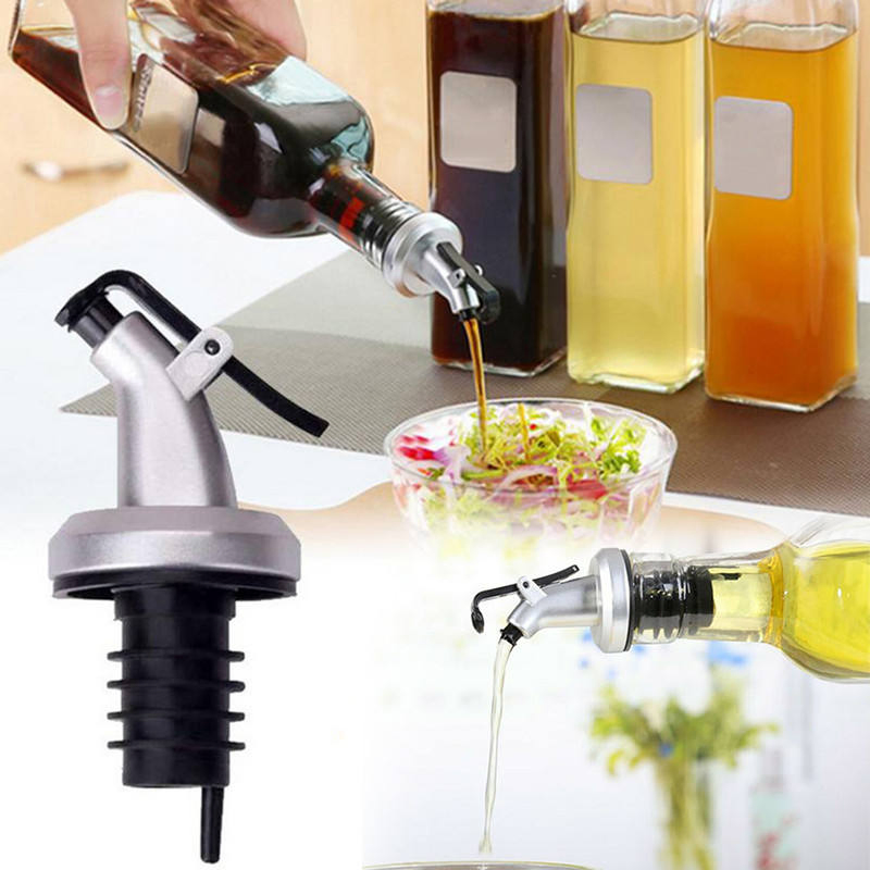 Hot Sale Olive Oil Sprayer Stopper Wine Pourer Flip Top Beer Bottle Stopper