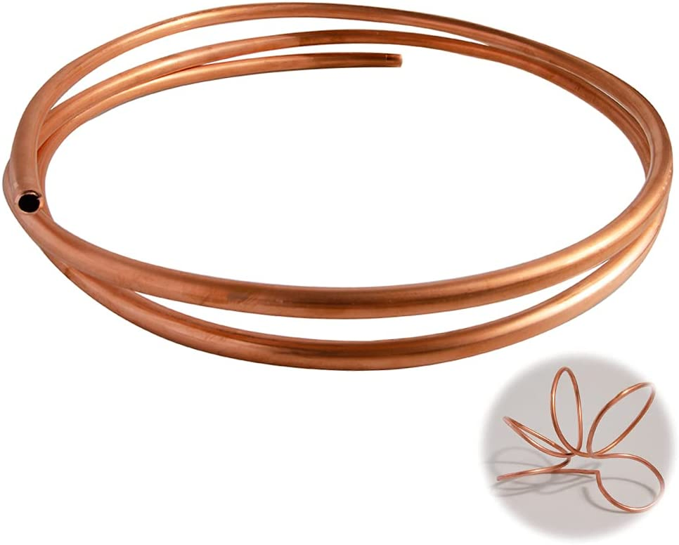 Refrigeration Copper Tube 1/4" 1/2" Copper Pipe C10100 C10200 C11000 for Air Conditioner and Refrigerator