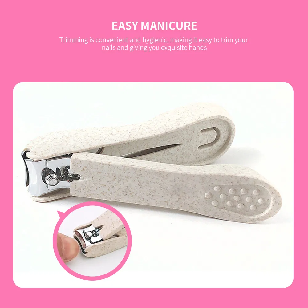 Wheat Straw Manicure Scissors Stainless Steel Nail Cutter Toe Finger Nipper Nails Art Clipper for Baby