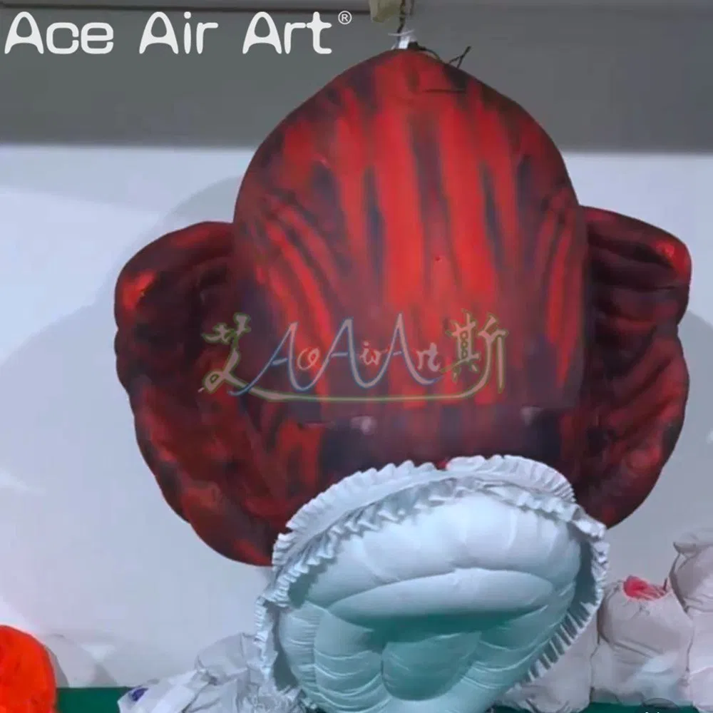 Hanging Inflatable Clown Model Halloween Ghost Character Ceiling Holiday Balloon Inflatable Clown for Events