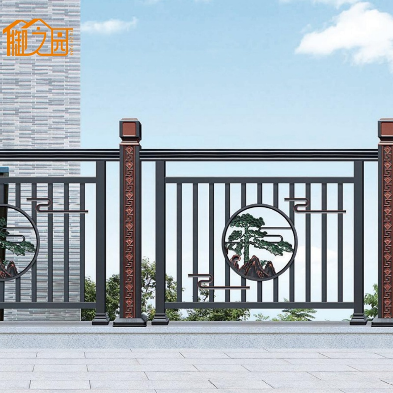 High Quality Outdoor Aluminium Privacy Horizontal Fence for Security and Farming Including Rail Fencing and Gate
