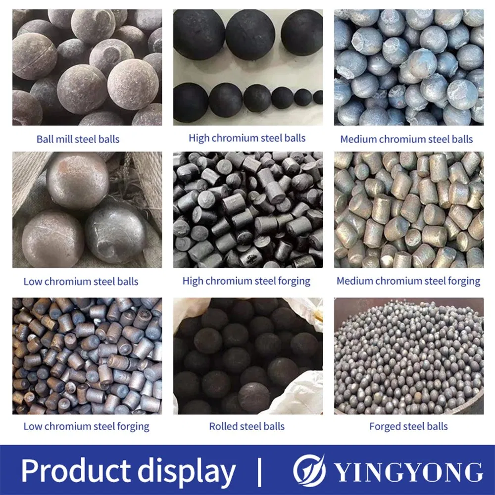 Высокохромистые стальные помольные шары для крупных мельниц