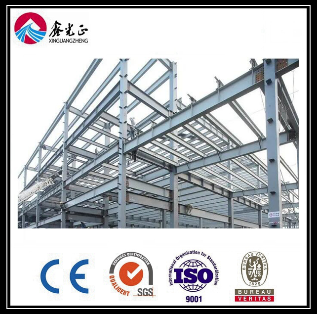 Professional 4s Car Showroom Prefabricated Building Steel Structure (BYSS-101)