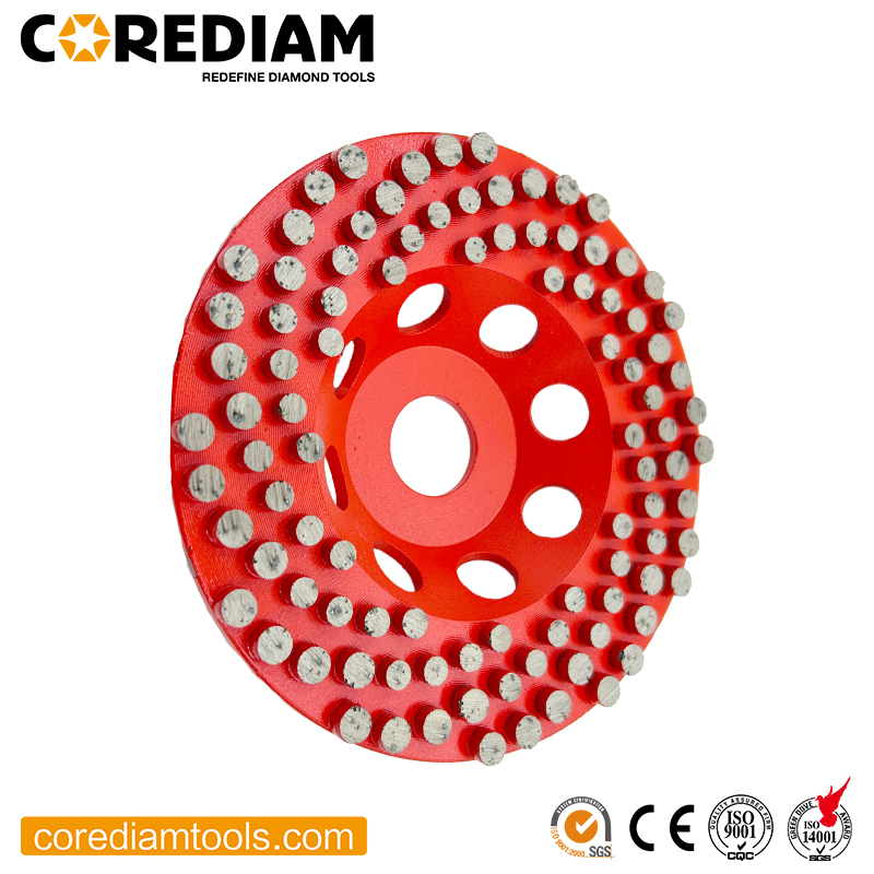 Алмазная чашечная шлифовальная чашка 125 мм для бетона