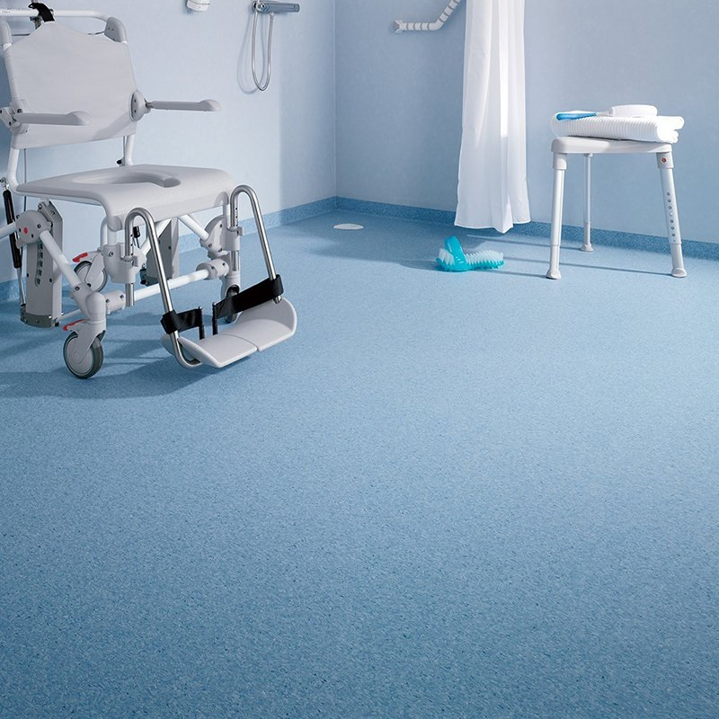Sponge Foam/Dense Type Commercial PVC Floor Tile Waterproof Vinly Plastic Flooring