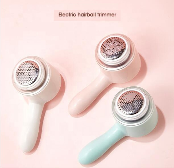 Rechargeable Electric Sweater Fabric Shaver with 6-Leaf Blades and Replaceable Stainless Steel Blade for Clothes, Sweater, Couch, Blanket, Curtain, Socks, Wool,