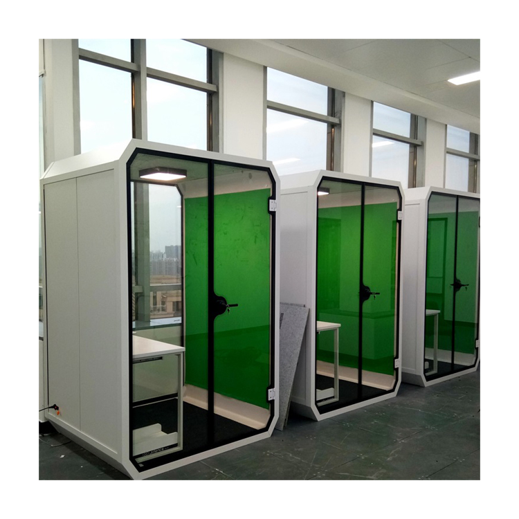 Modern Soundproof New Design Movable Silence Work Pod/Meeting Phone Booth for Office/Home Silence Booth
