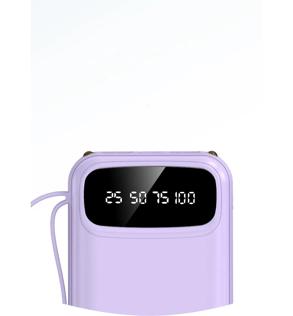 Портативный пауэрбанк 20000 мАч, компактный