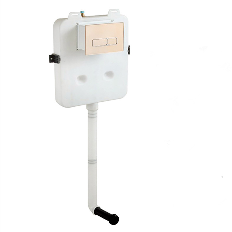 in Wall Hidden Toilet Water Tank HDPE Concealed Flush Cistern for Floor Mounted Toilets