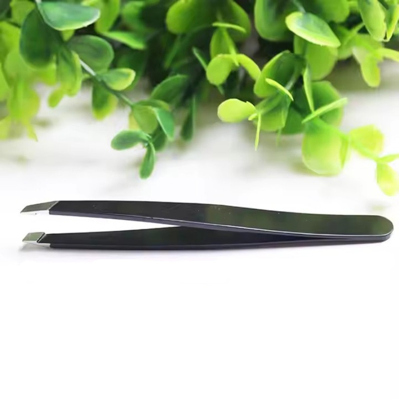 Stainless Steel Home Use Salon Precision Hair Plucking Unisex Beauty Grooming Tweezers