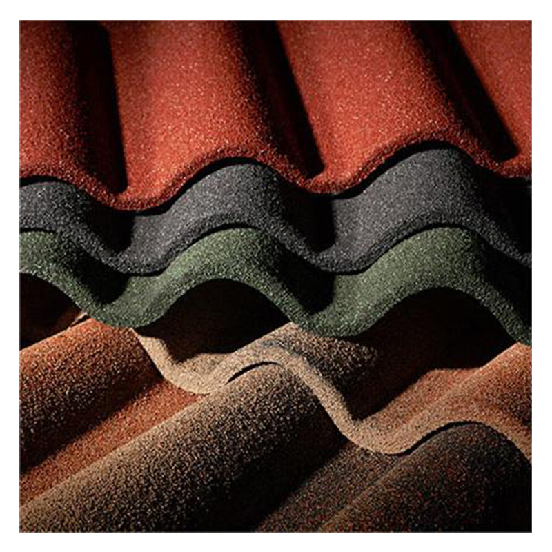Best Selling Long Lasting Roofs Sheet Colorful Stone Coated Metal Roof Tile