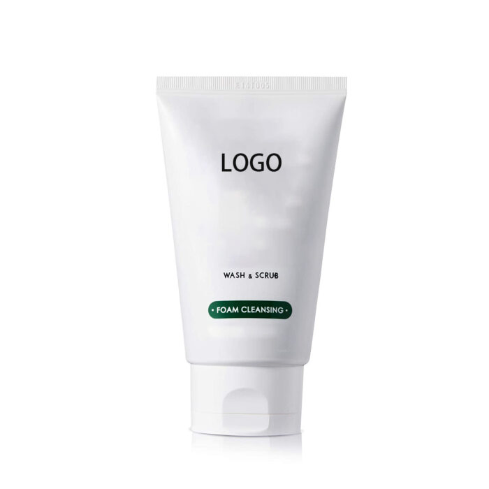 Private Label Custom Logo Organic Natural Vegan Facial Blackhead Remove Anti Acne Private Label Face Wash Cleanser for Men