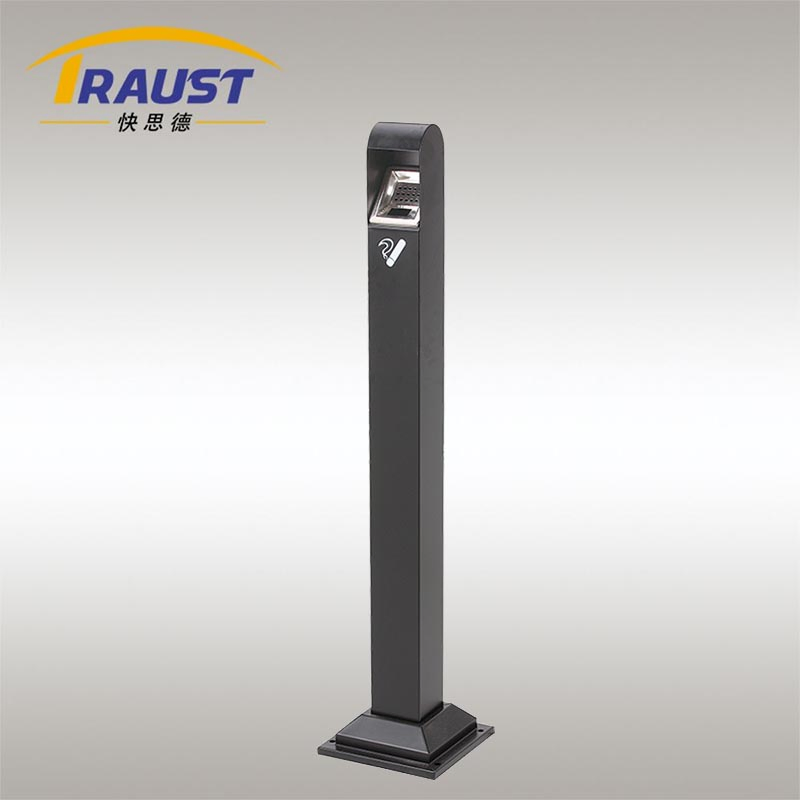 Traust Stainless Steel Outdoor Standing Cigarette Disposal Bin Ashtray Stainless Steel Ashtray