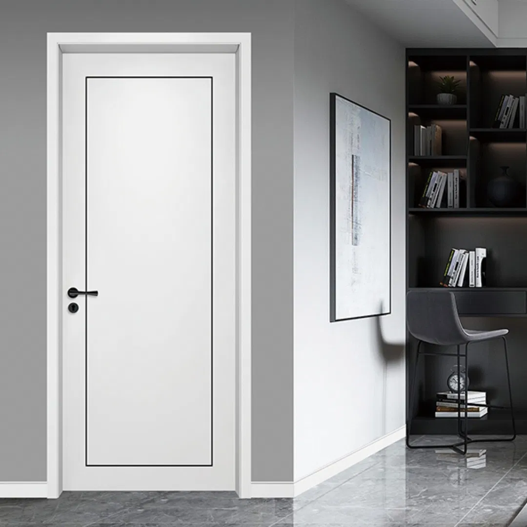 Sophisticated Made of Polymer Low Maintenance Internal Wood Door with Natural Grain