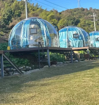 Premium Villa Bubble Dome - Windproof Heat Insulation for Outdoor Dining