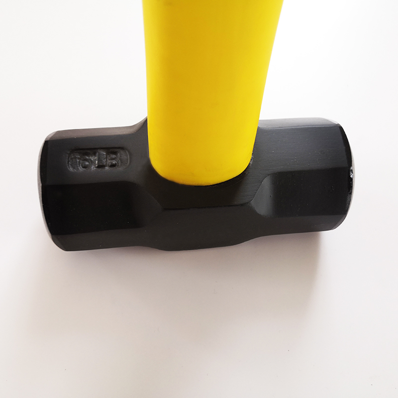 Factory Top Quality Fiberglass Plastic Coated Handle Striking Tools Sledge Hammer