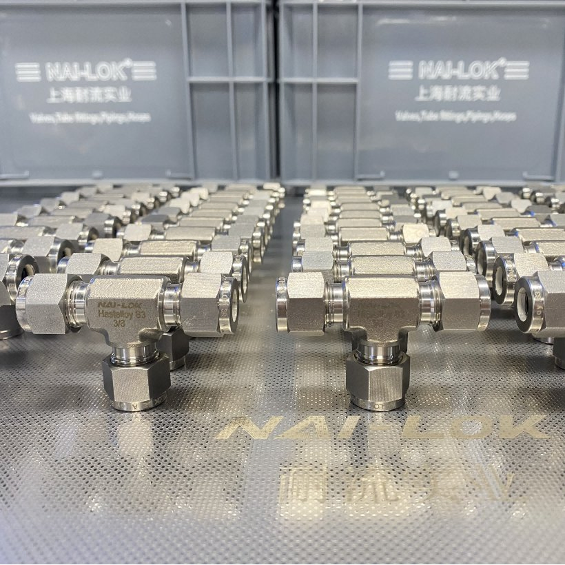 Nai Lok High Strength Super-Duplex Steel 2507 S32750 Thread Fitting Male Tee 2.5mo Stainless Steel Instrument Pipe Fitting