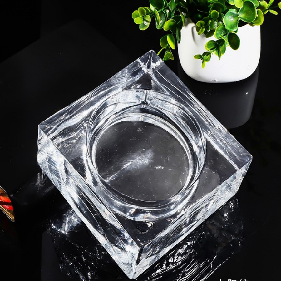 190*190*80 mm Glass Block Crystal Stain Heat Sound Insulation Glass Brick Partition